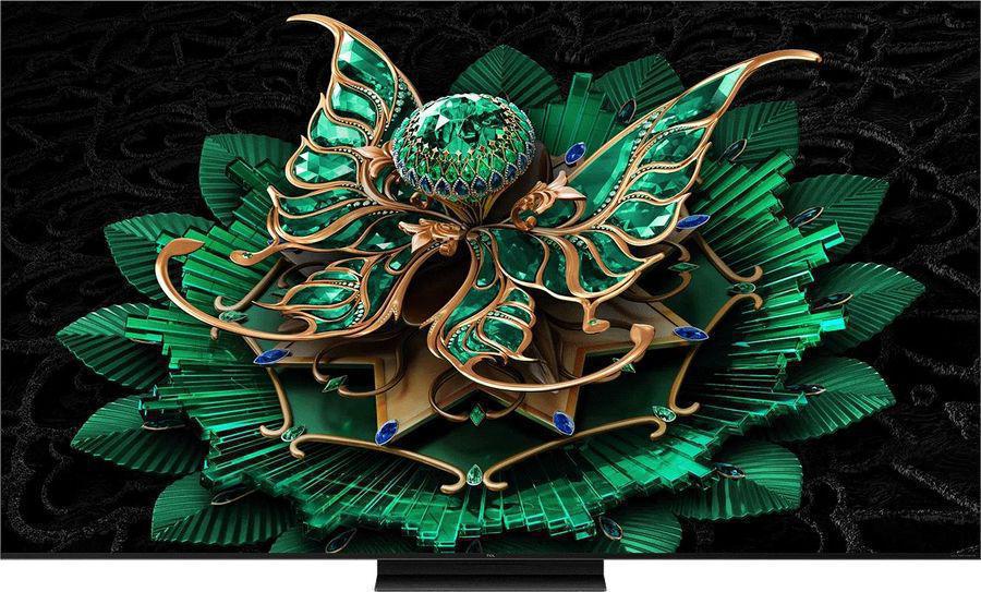 Телевизор QLED TCL 55" 55C7K черный 4K Ultra HD 144Hz MEMC DVB-T DVB-T2 DVB-C DVB-S DVB-S2 USB WiFi Smart TV