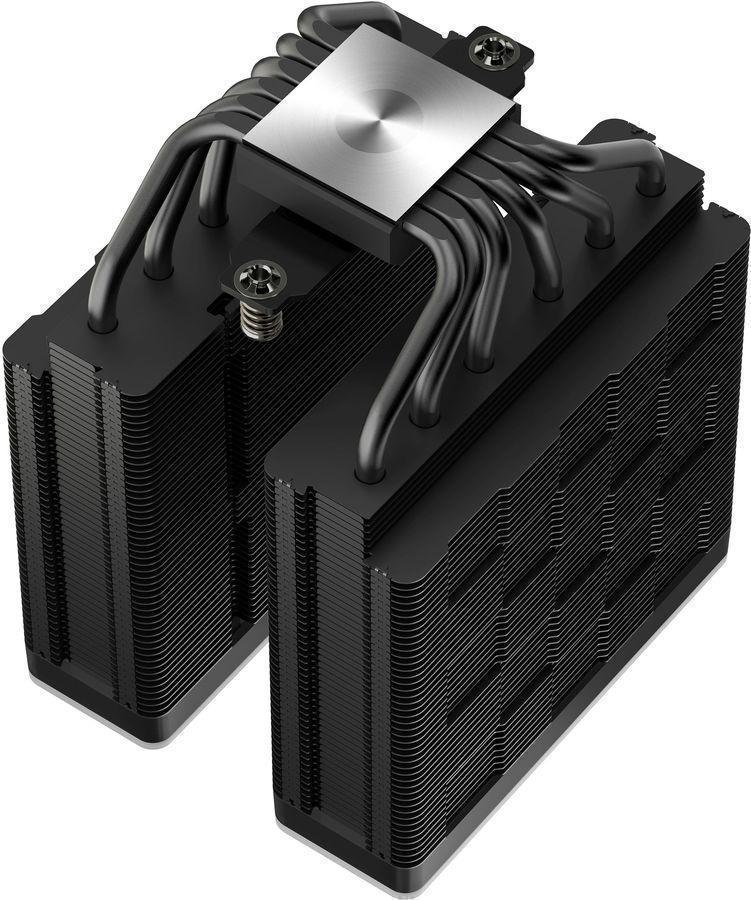 Устройство охлаждения(кулер) Deepcool AG620 Bk V2 ARGB Soc-AM5/AM4/1200/1700/1851 черный 4-pin 15-29.4dB Al+Cu 260W 1330gr Ret (R-AG620-BKAMMN-GJD)