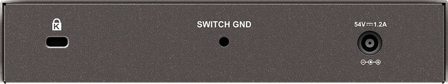 Коммутатор D-Link DGS-1008P DGS-1008P/F3A (L2) 8x1Гбит/с 4PoE+ 60W неуправляемый