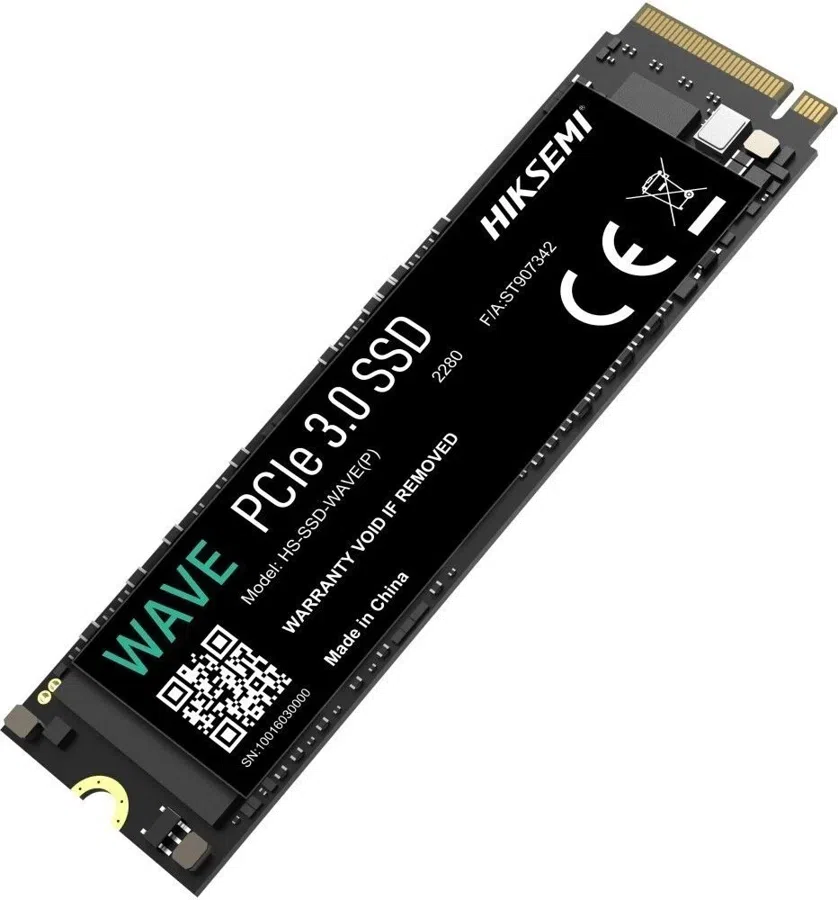 Накопитель SSD Hikvision PCIe 3.0 x4 1TB HS-SSD-WAVE(P) 1024G M.2 2280