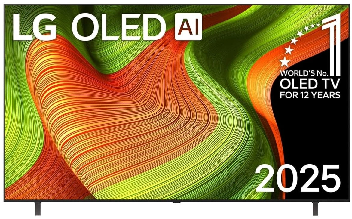 Телевизор OLED LG 77" OLED77B5RLA.ARUG коричневый/серый 4K Ultra HD 120Hz DVB-T DVB-T2 DVB-C DVB-S2 USB WiFi Smart TV