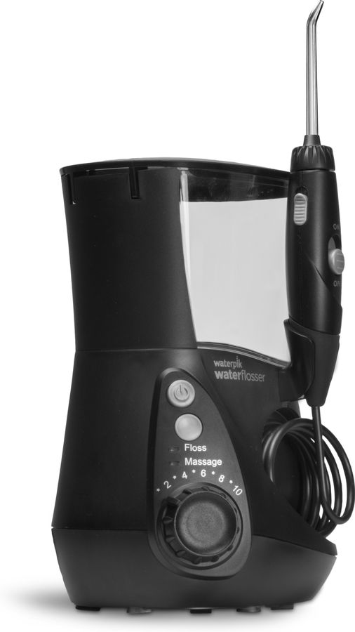 Ирригатор Waterpik WP-662 импульсн. 7насад. черный/серый