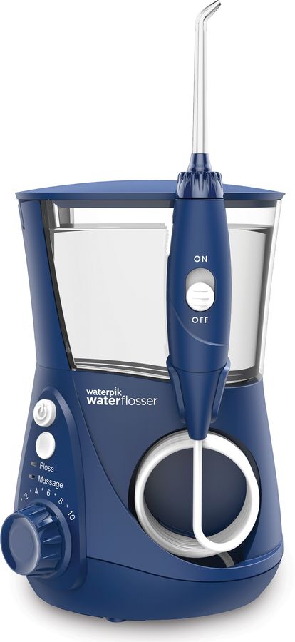 Ирригатор Waterpik WP-663 импульсн. 7насад. синий