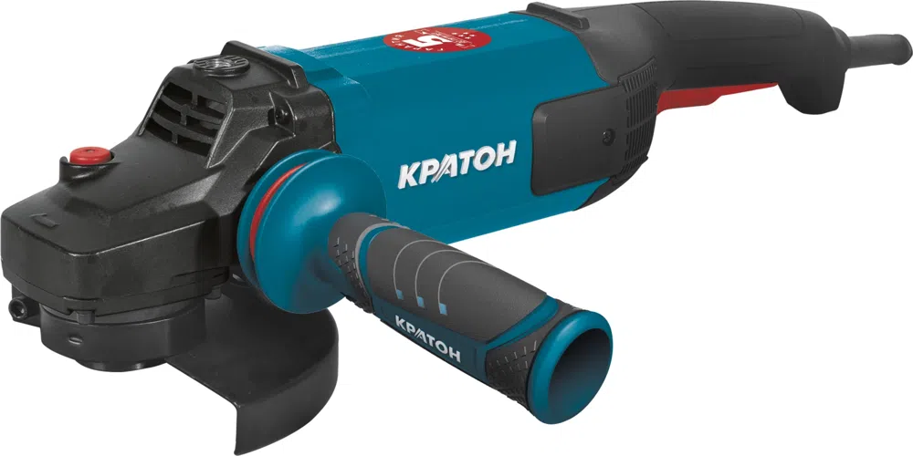 Углошлифовальная машина Кратон Мастер AMGP-3000-230JC 3000Вт 6500об/мин рез.шпин.:M14 d=230мм