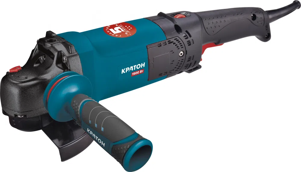 Углошлифовальная машина Кратон Мастер AMGP-1500-125JСE 1500Вт 10500об/мин рез.шпин.:M14 d=125мм