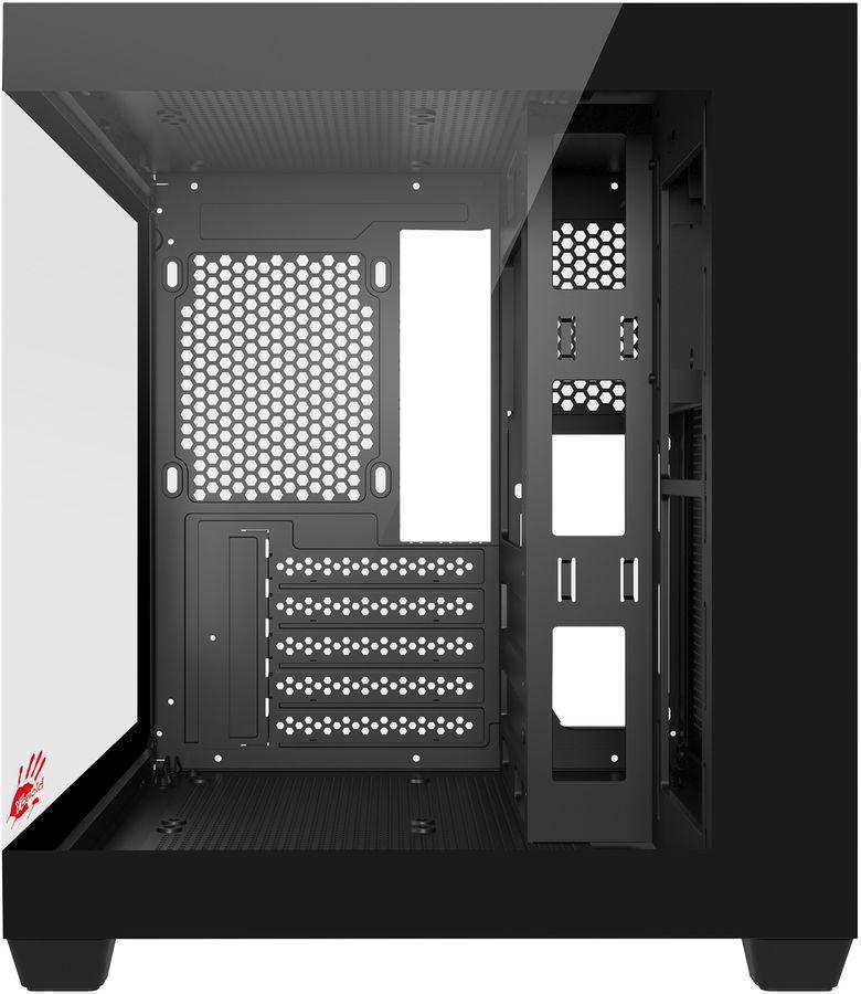 Корпус Bloody CC-121 черный без БП mATX 7x120mm 1xUSB2.0 1xUSB3.0 audio