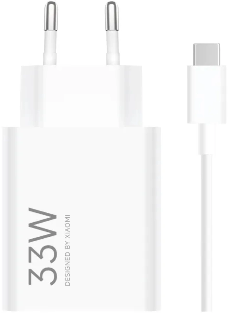 Сетевое зар./устр. Xiaomi BHR9956EU 33W 3A (PD) USB универсальное белый