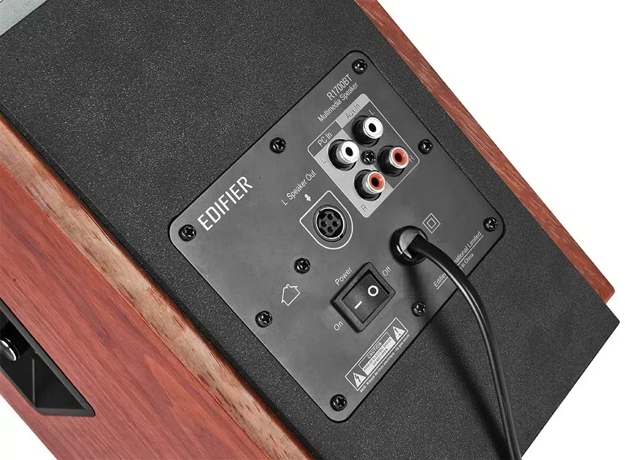 Колонки Edifier R1700BT 2.0 коричневый 66Вт BT