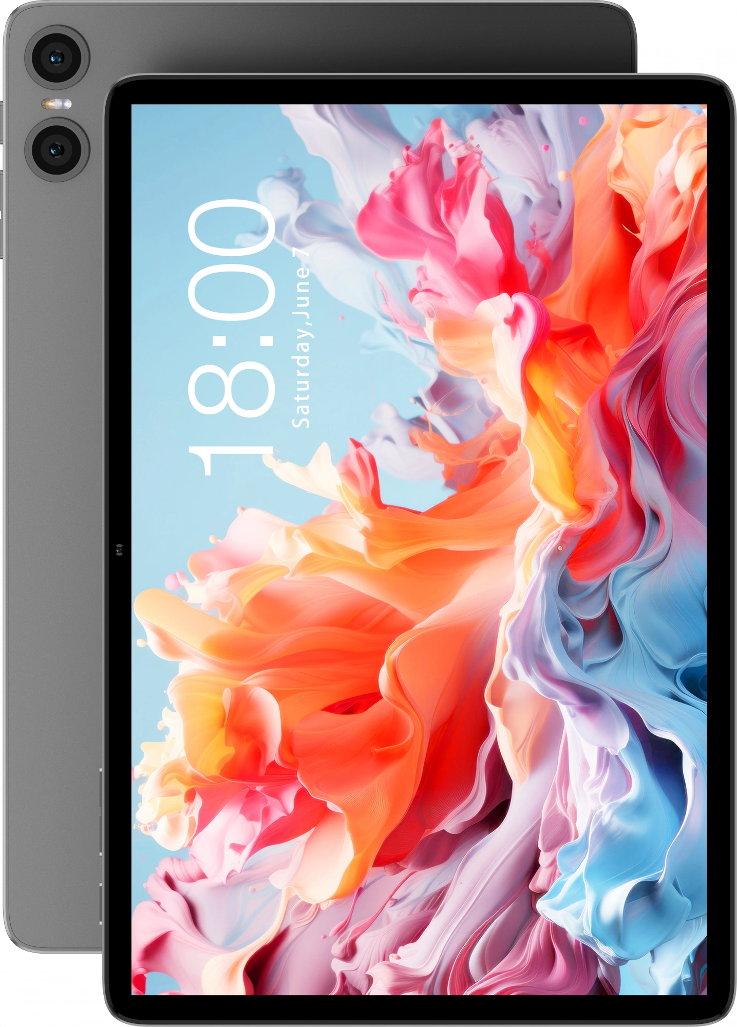 Планшет Teclast P30T Case T606 (1.6) 8C RAM4Gb ROM128Gb 10.1" IPS 1280x800 Android 15 серый 5Mpix 2Mpix BT WiFi microSD 256Gb 6000mAh 12hr