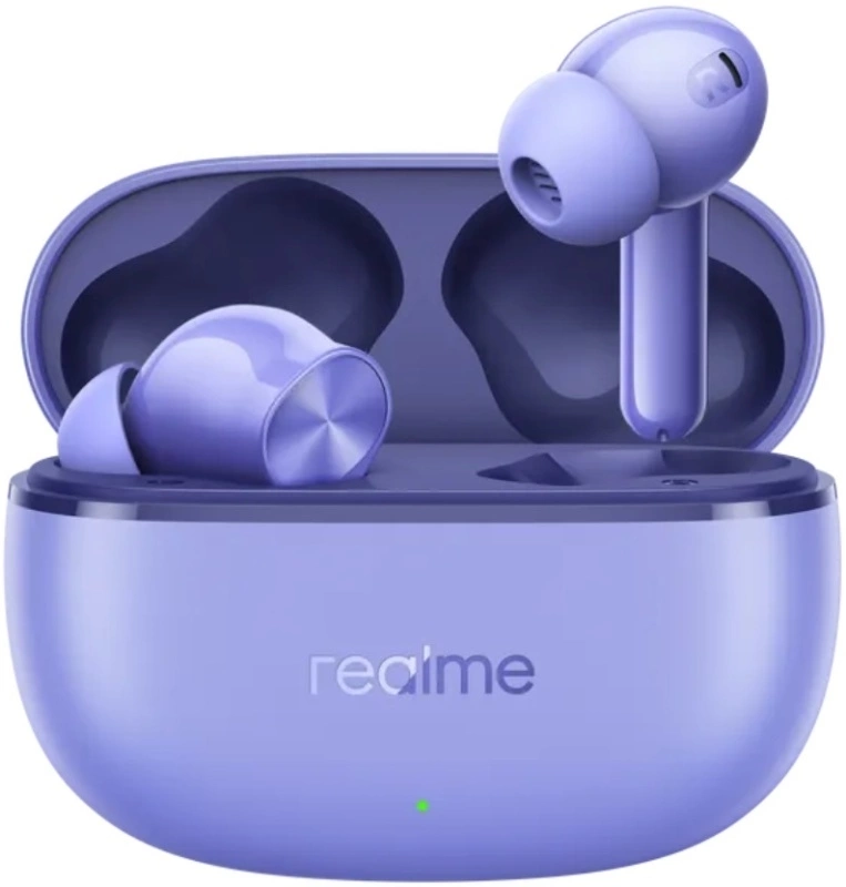 Гарнитура внутриканальные Realme Buds T200 Lite фиолетовый беспроводные bluetooth в ушной раковине (6941764454514)