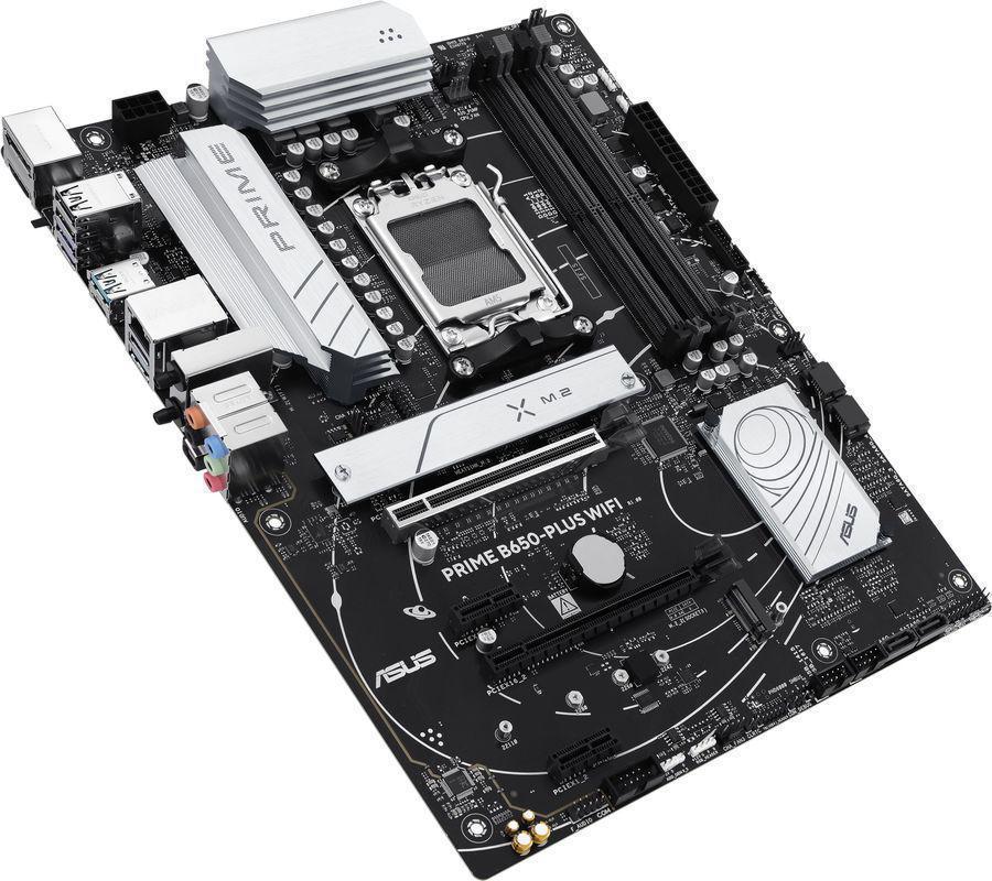 Материнская плата Asus PRIME B650-PLUS WIFI Socket AM5 AMD B650 4xDDR5 ATX AC`97 8ch(7.1) 2.5Gg RAID+HDMI+DP