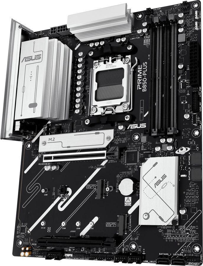 Материнская плата Asus PRIME B850-PLUS Socket AM5 AMD B850 4xDDR5 ATX AC`97 8ch(7.1) 2.5Gg RAID+HDMI+DP