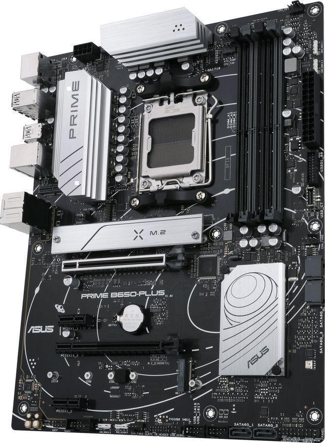 Материнская плата Asus PRIME B650-PLUS-CSM Socket AM5 AMD B650 4xDDR5 ATX AC`97 8ch(7.1) 2.5Gg RAID+HDMI+DP