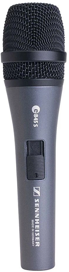 Микрофон проводной Sennheiser E 845-S черный