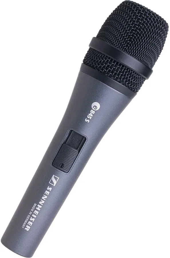 Микрофон проводной Sennheiser E 845-S серый/черный