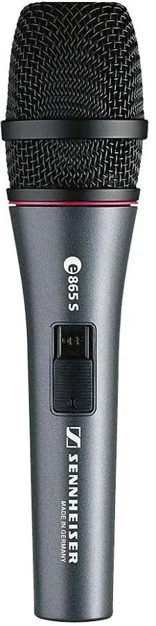 Микрофон проводной Sennheiser E 865-S черный