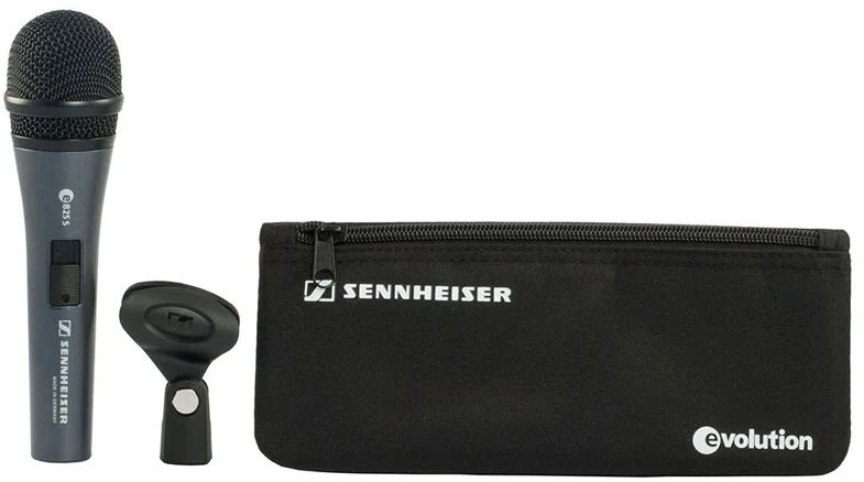 Микрофон проводной Sennheiser E 865-S черный