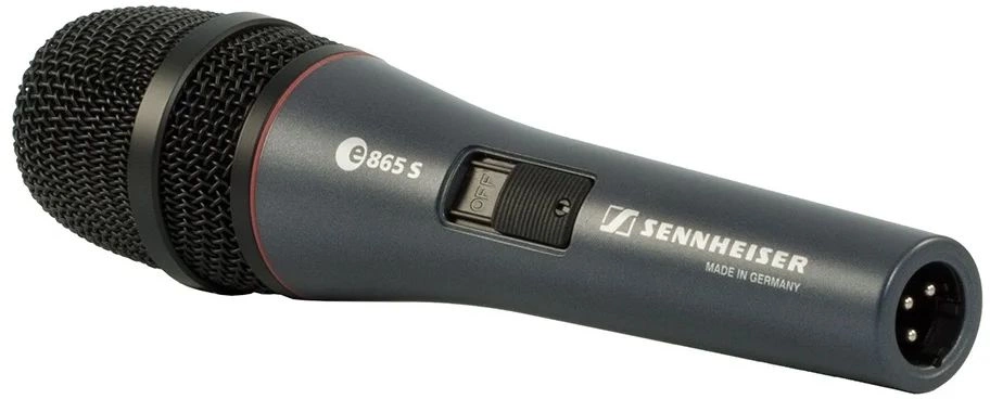 Микрофон проводной Sennheiser E 865-S черный