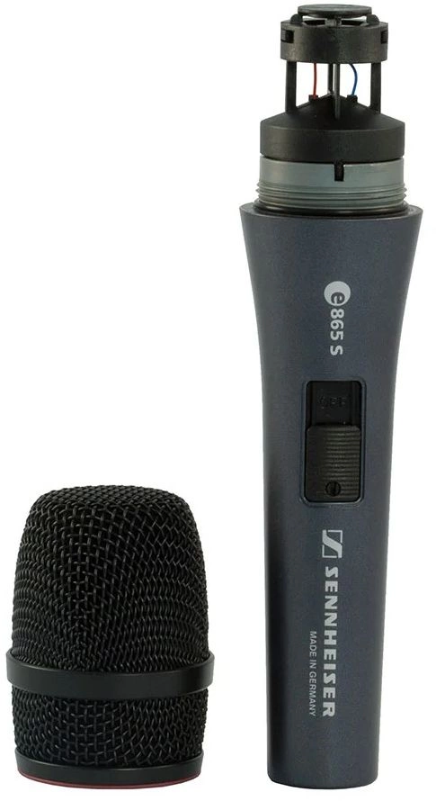 Микрофон проводной Sennheiser E 865-S черный
