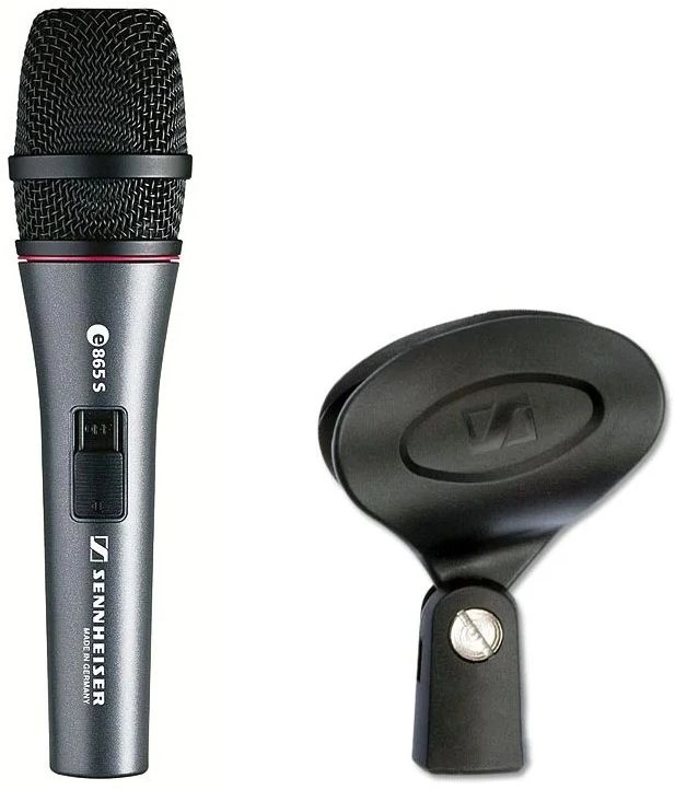 Микрофон проводной Sennheiser E 865-S черный