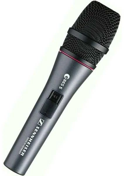Микрофон проводной Sennheiser E 865-S черный