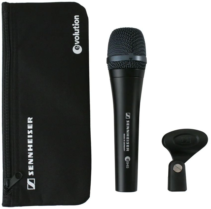 Микрофон проводной Sennheiser E 945 черный