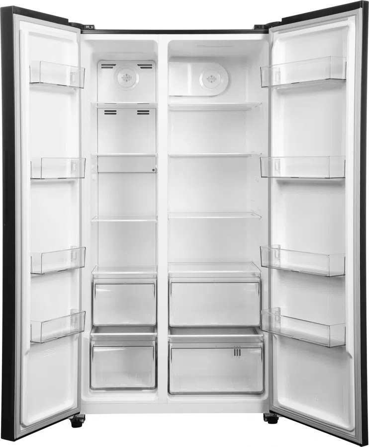 Холодильник Kraft KF-MS5701DI 2-хкамерн. черный инвертер