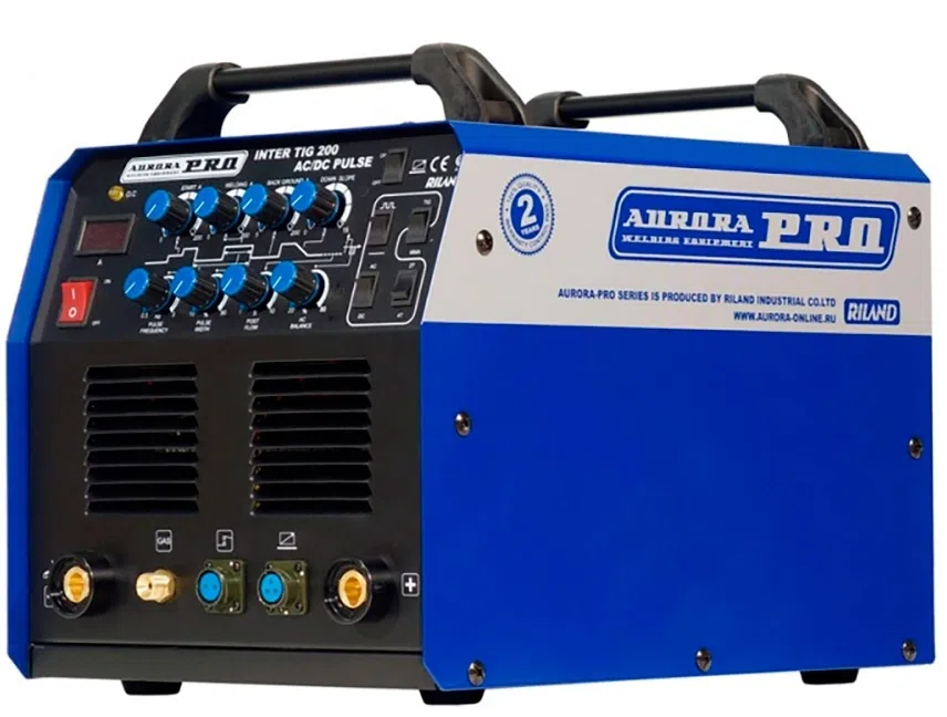 Сварочный аппарат Aurora Pro INTER TIG 200 AC/DC PULSE Mosfet инвертор ММА/TIG 7кВт