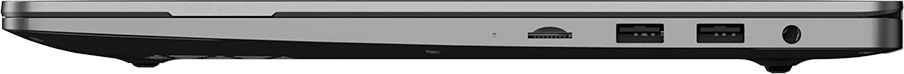 Ноутбук Tecno MegaBook T15DA Ryzen 5 7430U 16Gb SSD1Tb AMD Radeon Graphics 15.6" IPS FHD (1920x1080) Windows 11 Home grey WiFi BT Cam 6140mAh (71003300349)