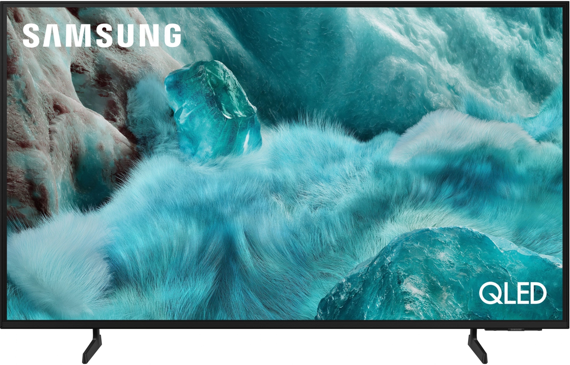 Телевизор QLED Samsung 55" QE55Q7FAAUXRU Q черный 4K Ultra HD 100Hz DVB-T2 DVB-C DVB-S2 USB WiFi Smart TV