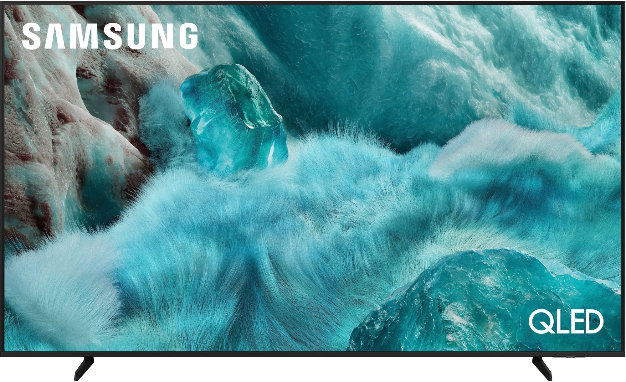 Телевизор QLED Samsung 75" QE75Q7FAAUXRU Q серебристый 4K Ultra HD 50Hz DVB-T2 DVB-C DVB-S2 USB WiFi Smart TV