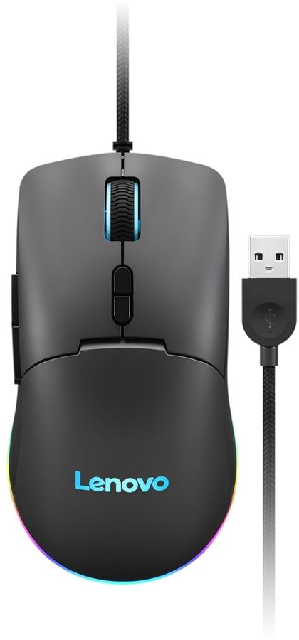 Мышь Lenovo M210 RGB Gaming черный оптическая 8000dpi USB 6but (GY51M74265)