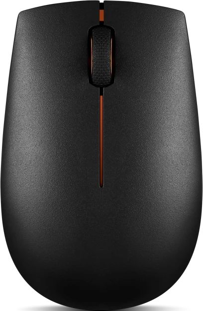 Мышь Lenovo 300 Wireless Compact черный оптическая 1000dpi беспров. USB 2but (GX30K79401)
