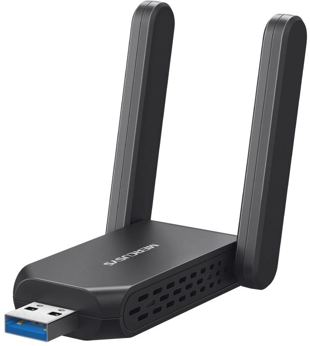 Сетевой адаптер Wi-Fi Mercusys MA72XH AX1800 USB 3.0 (ант.внеш.несъем.) 2ант.