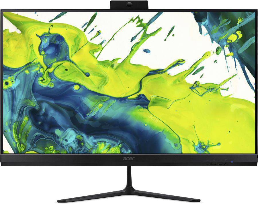 Моноблок Acer Aspire C27A-GRPL 27" Full HD Core 5 120U (1.4) 16Gb SSD512Gb Graphics CR Eshell GbitEth WiFi BT 90W клавиатура мышь Cam белый 1920x1080
