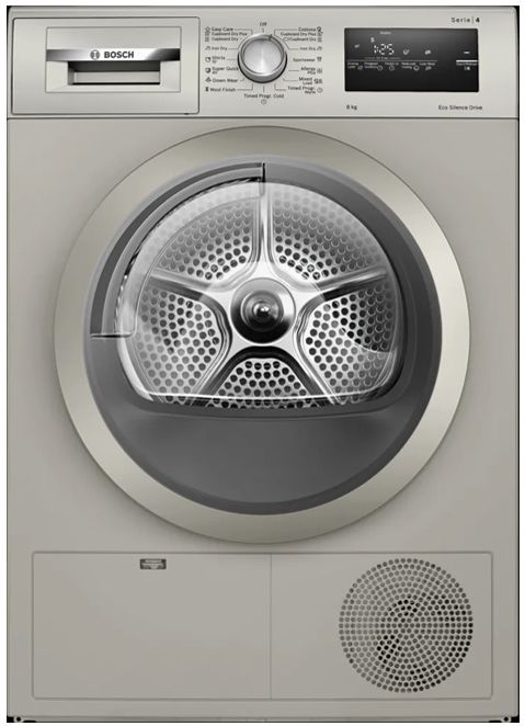 Сушильная машина Bosch WTN86212ME пан.англ. кл.энер.:A+++ макс.загр.:8кг серый