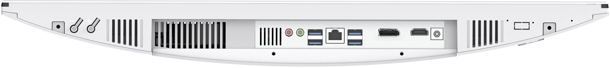 Моноблок Chuwi Unitech 24 23.8" Full HD Ryzen 5 6600H (3.3) 16Gb SSD512Gb 660M Windows 11 Pro GbitEth WiFi BT 48W клавиатура мышь Cam белый 1920x1080