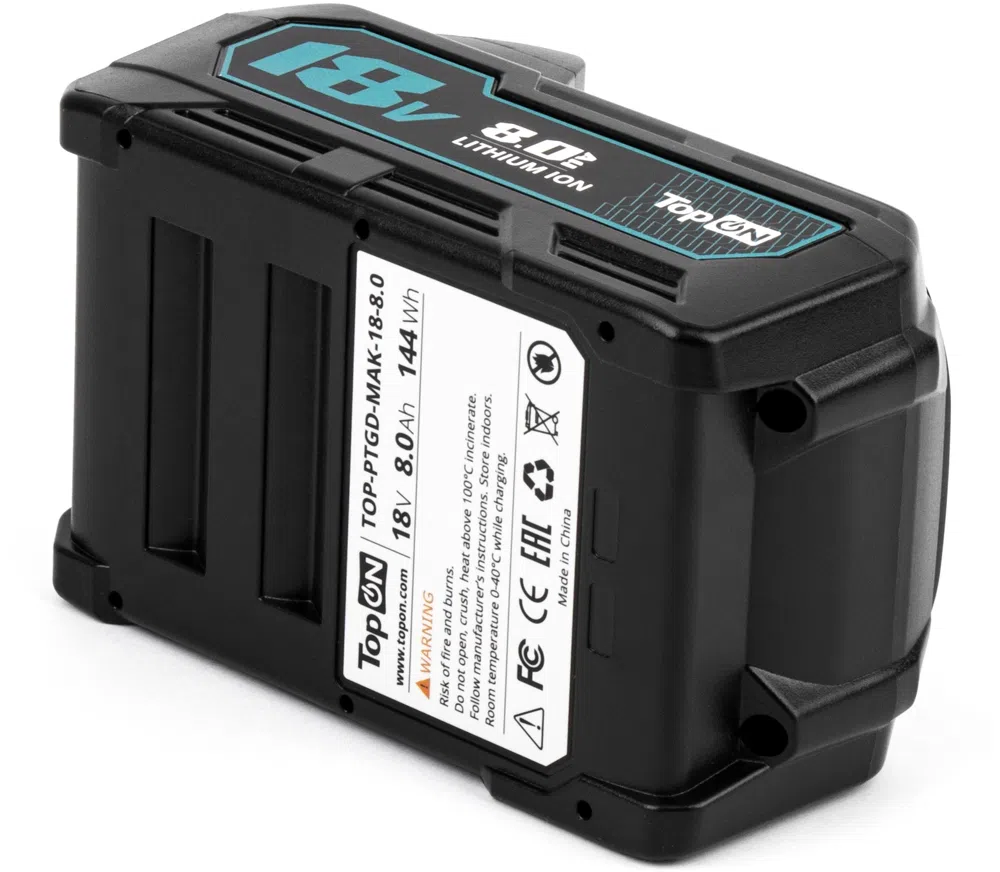 Батарея аккумуляторная TopON TOP-PTGD-MAK-18-8.0 18В 8Ач Li-Ion (103752)