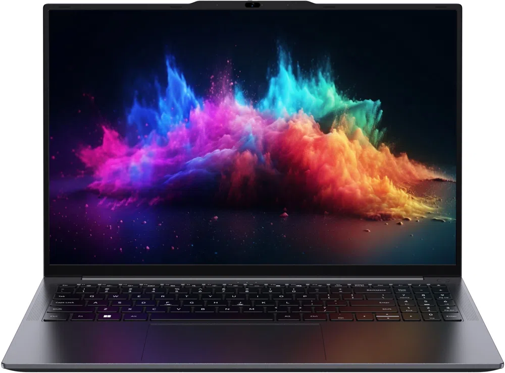 Ноутбук Chuwi Corebook Plus Ryzen 5 7430U 16Gb SSD512Gb AMD Radeon Graphics 16" IPS FHD (1920x1200) Windows 11 Home grey WiFi BT Cam 6500mAh