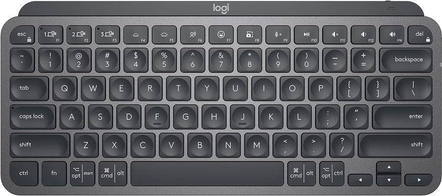 Клавиатура Logitech MX Keys Mini темно-серый/черный USB беспроводная BT/Radio LED (920-010617)