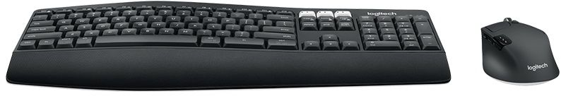 Клавиатура + мышь Logitech MK850 клав:черный мышь:черный USB беспроводная slim Multimedia (920-008486)