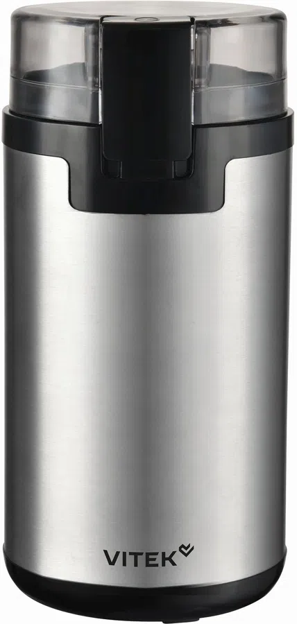 Кофемолка Vitek Gracia VT-CG1540 400Вт сист.помол.:ротац.нож вместим.:80гр стальной