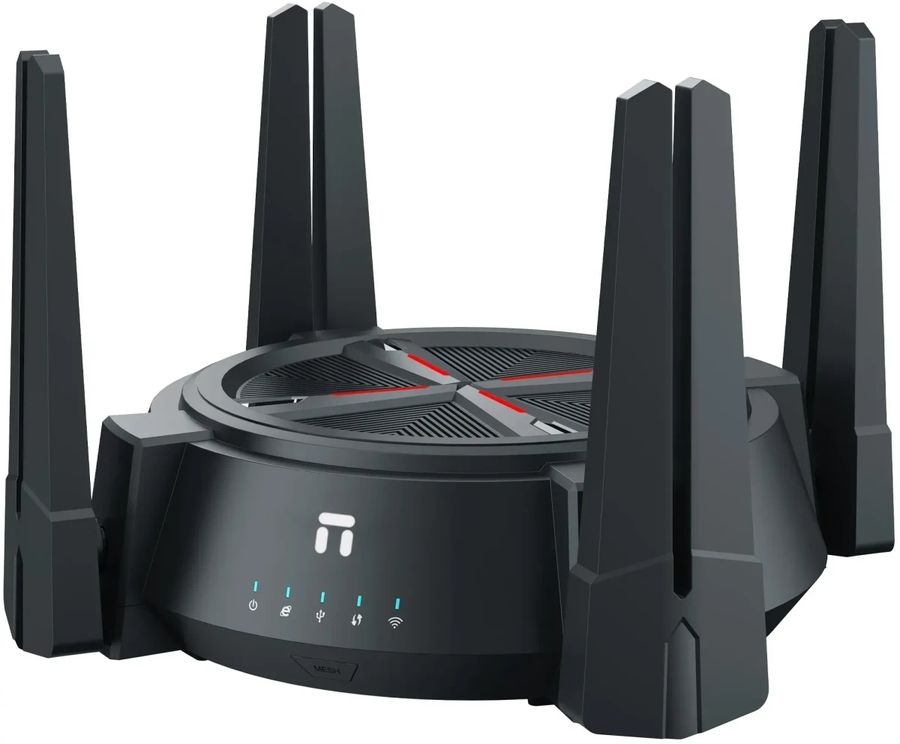 Роутер беспроводной Netis NX62 AX6000 10/100/1000/2500BASE-T черный