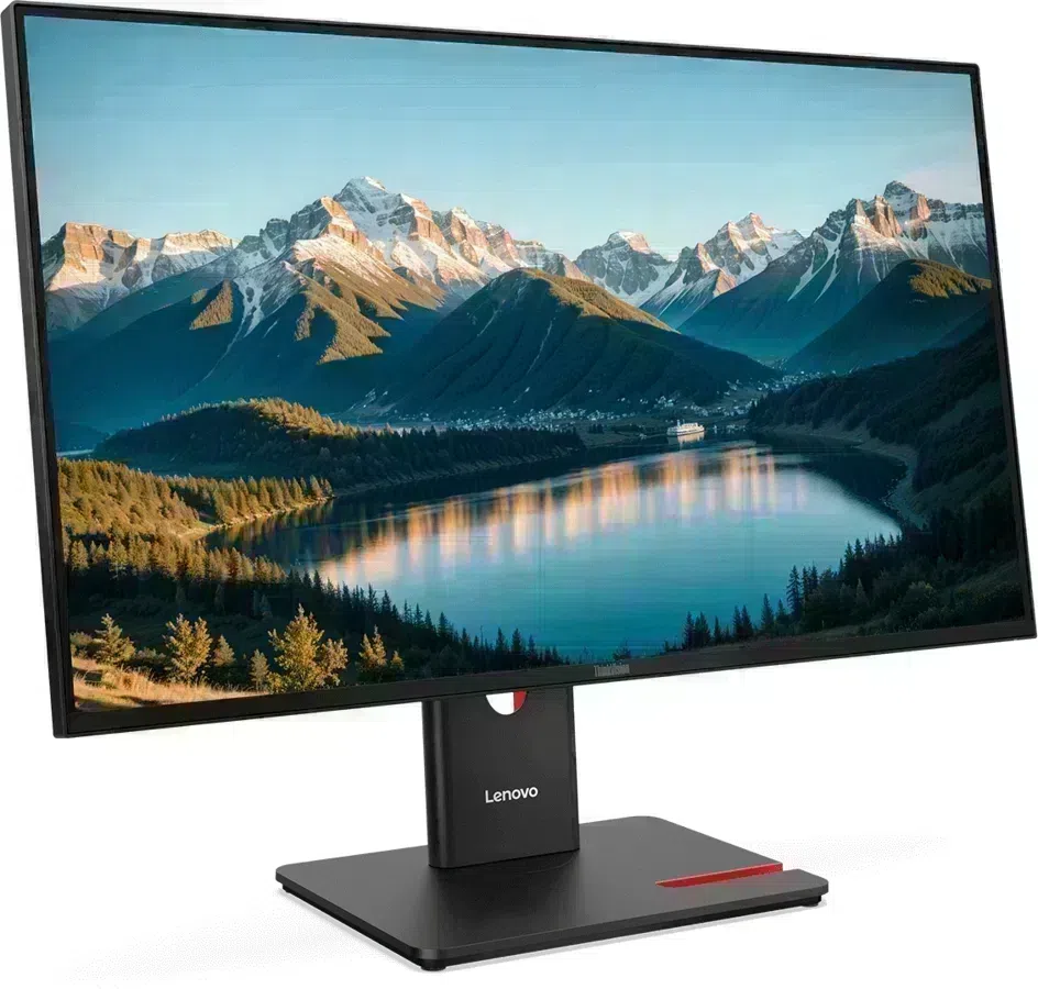 Монитор Lenovo 27" ThinkVision T27Q-40 черный IPS 4ms 16:9 HDMI полуматовая HAS Piv 1500:1 350cd 178гр/178гр 2560x1440 120Hz DP 2K USB 6.5кг