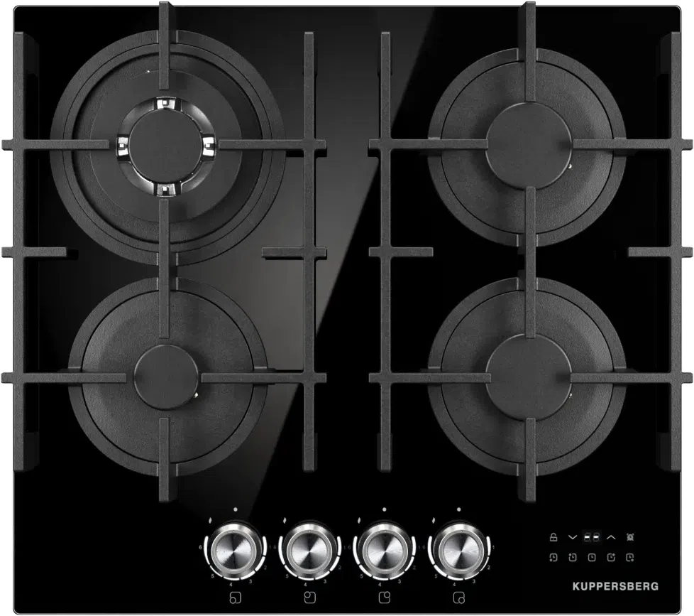 Газовая варочная поверхность Kuppersberg Hi-tech FG 68 B черный