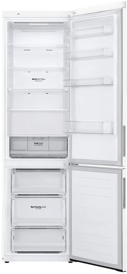 Холодильник LG GA-B509CQSL 2-хкамерн. белый мат. инвертер