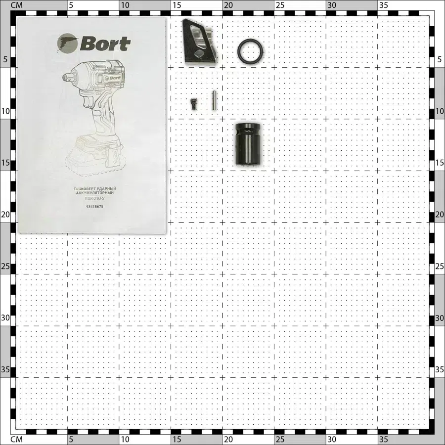 Гайковерт Bort BSR-21U-S аккум. патрон:шестигр.1/4"/квад.1/2" (93418675)