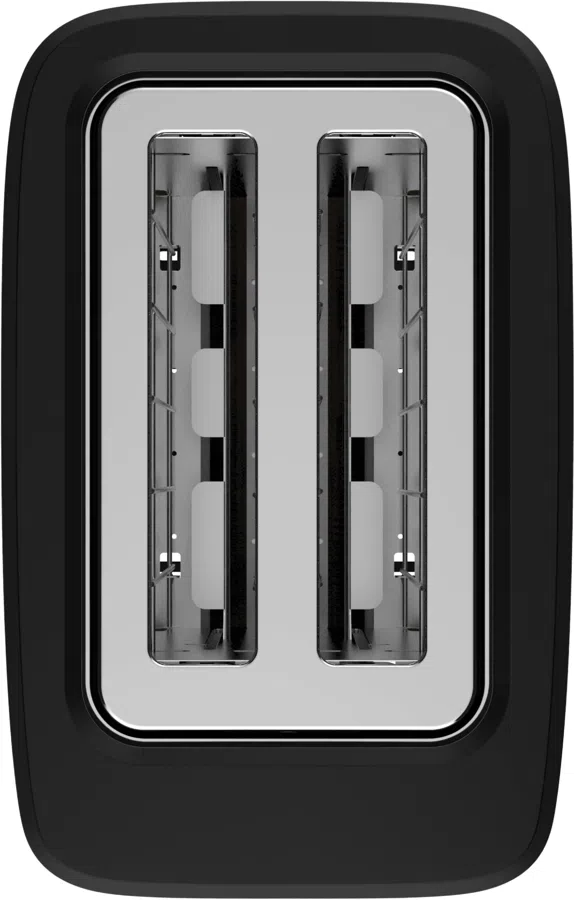 Тостер Vitek VT-T1000 700Вт черный/серебристый
