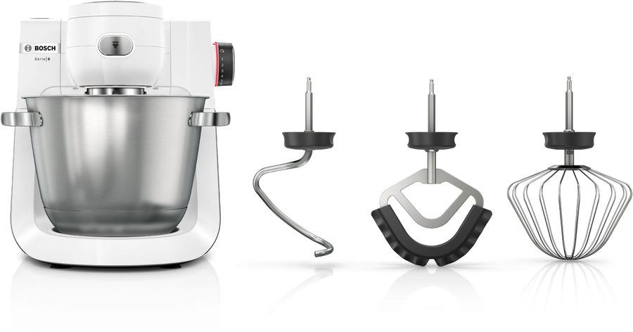 Кухонная машина Bosch MUMS6EW00 планетар.вращ. 1600Вт белый