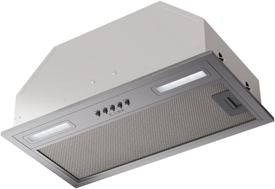Вытяжка встраиваемая Lex Hyper 600 Inverter IX нержавеющая сталь управление: кнопочное (1 мотор)